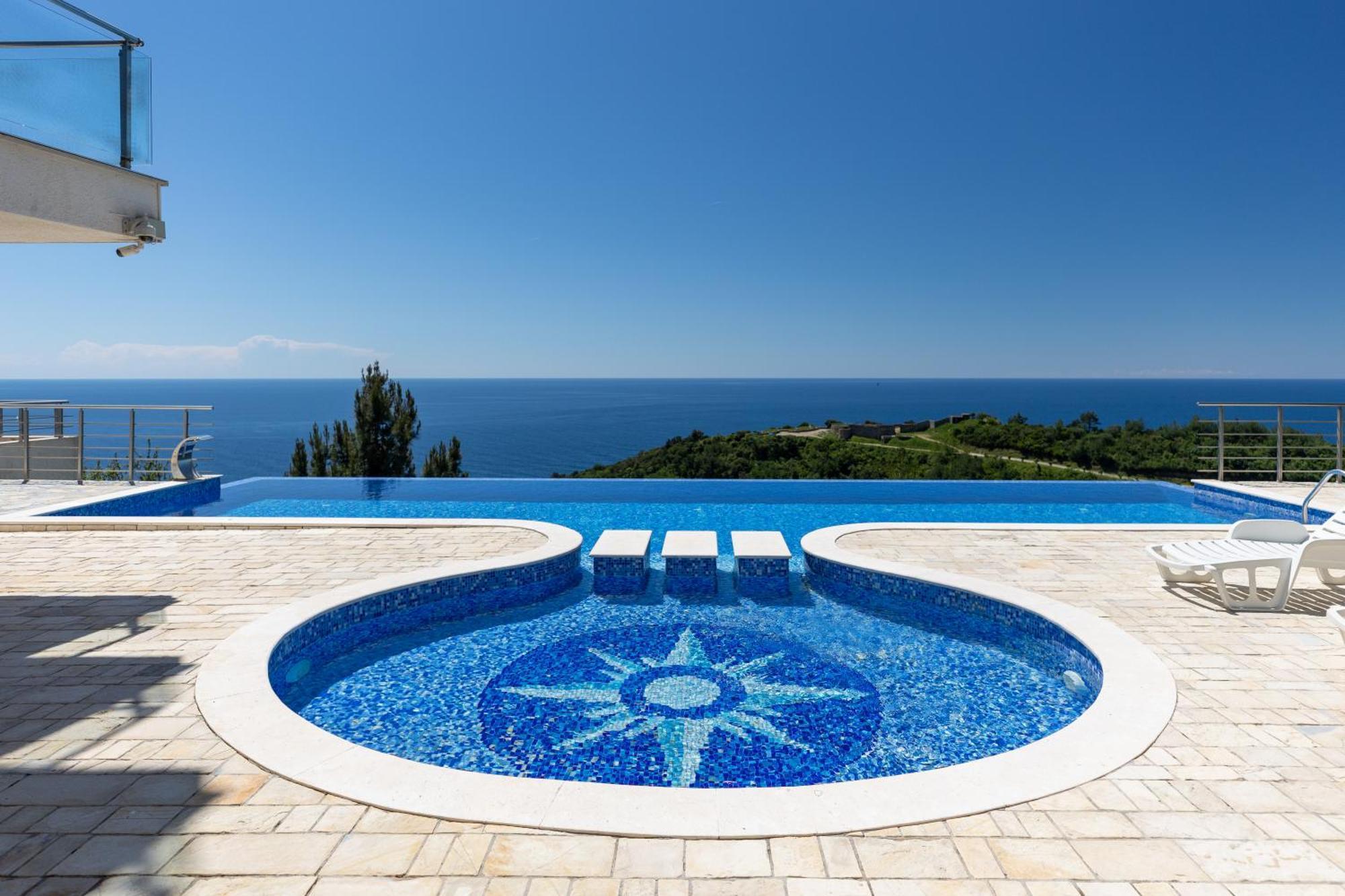Altezza Premium Tophill Best View And Pool Будва Екстер'єр фото